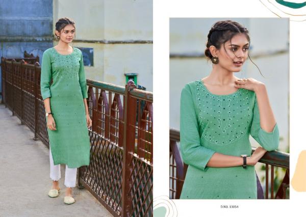 Kalaroop Milano Beautiful Silk Festive Kurti